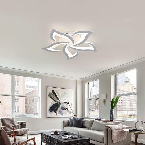Plafoniera Led dimmerabile moderna fiore - Lini