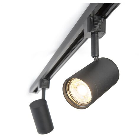 Sistema di illuminazione a binario moderno 5 faretti - Lori