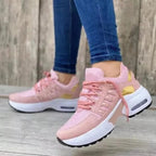 Sneakers Donna Sportive Casual con Suola Spessa e Tomaia Traspirante