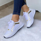 Sneakers Donna Eleganti con Suola Ammortizzata in Mesh Traspirante