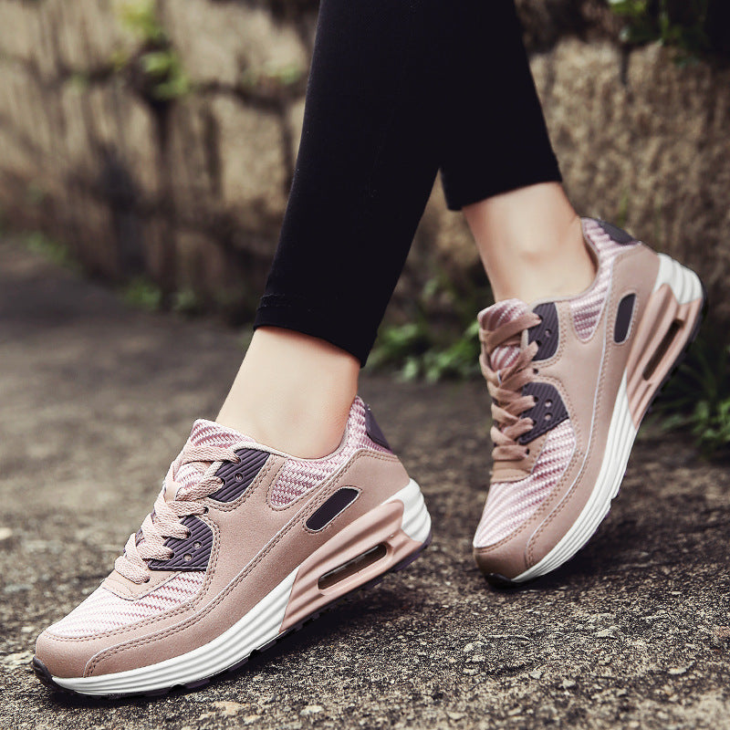 Scarpe Donna Sportive e Casual con Suola Ammortizzata ad Aria in Tessuto Mesh