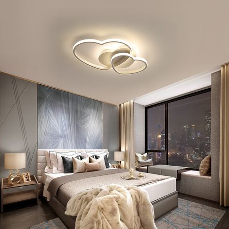 Plafoniera Led cuore dimmerabile moderna - Luni