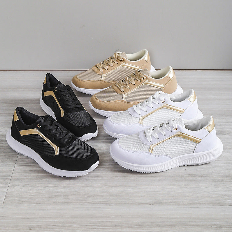 Sneakers Donna Eleganti con Suola Ammortizzata in Mesh Traspirante