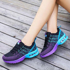 Sneakers Donna Sportive Running con Cuscino d'Aria Leggere e Traspiranti in Tessuto Mesh multicolore