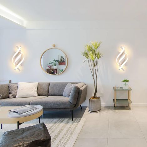 Applique parete Led moderno spirale - Lini