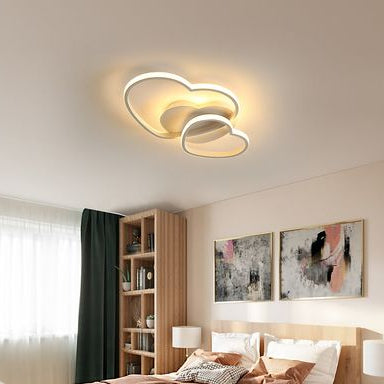 Plafoniera Led cuore dimmerabile moderna - Luni