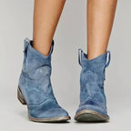 Stivaletti cowboy Texani da Donna con Tacco Basso