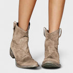 Stivaletti cowboy Texani da Donna con Tacco Basso