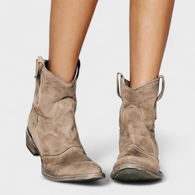 Stivaletti cowboy Texani da Donna con Tacco Basso