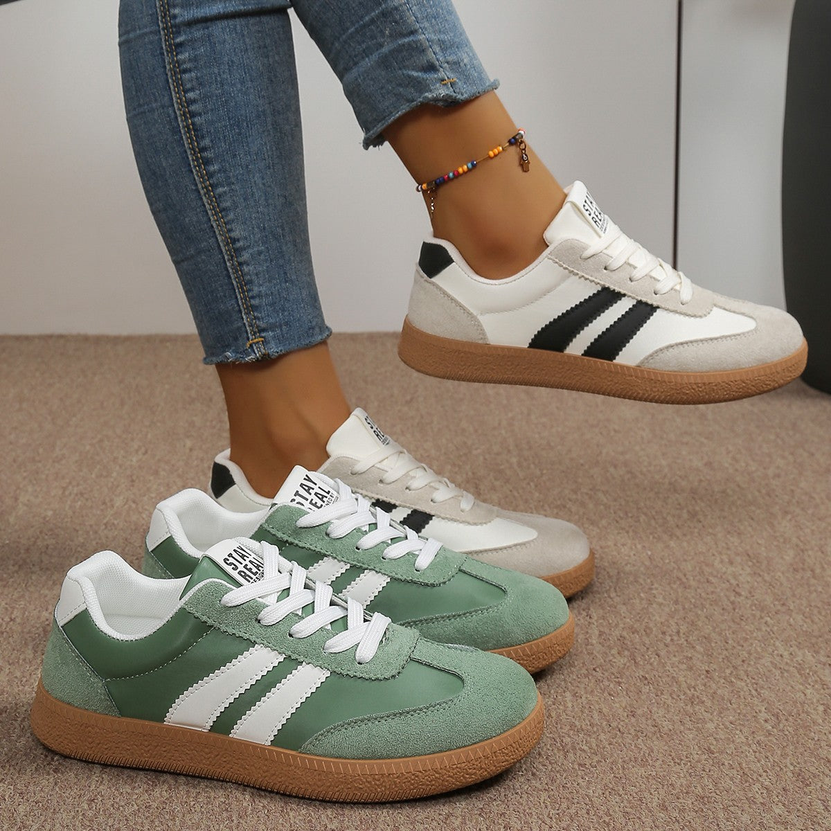 Scarpe da Ginnastica Donna Sneaker Casual Basse