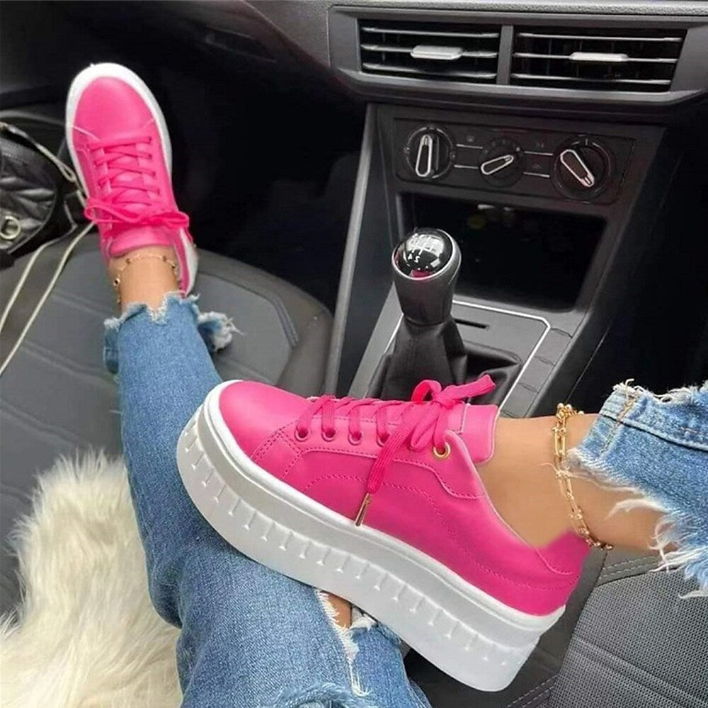Sneakers da Donna con Zeppa Alta