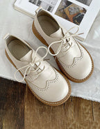 Scarpe Donna Stringate Oxford Brogue Basse Casual Eleganti