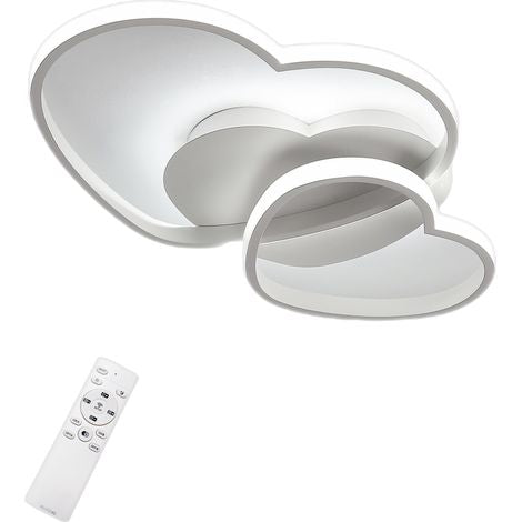 Plafoniera Led cuore dimmerabile moderna - Luni