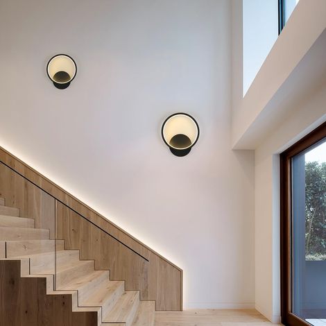 Applique da parete LED cerchio moderno - Luni