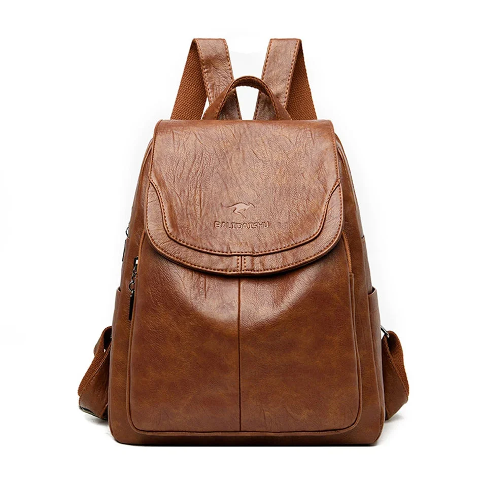Zaino Donna Elegante in similpelle Capiente Anti-taccheggio