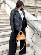 Borsa Donna a Mano e Tracolla con Manico Imbottito elegante