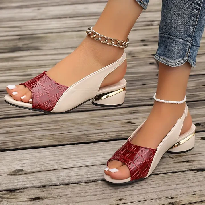 Elegante Keilsandaletten