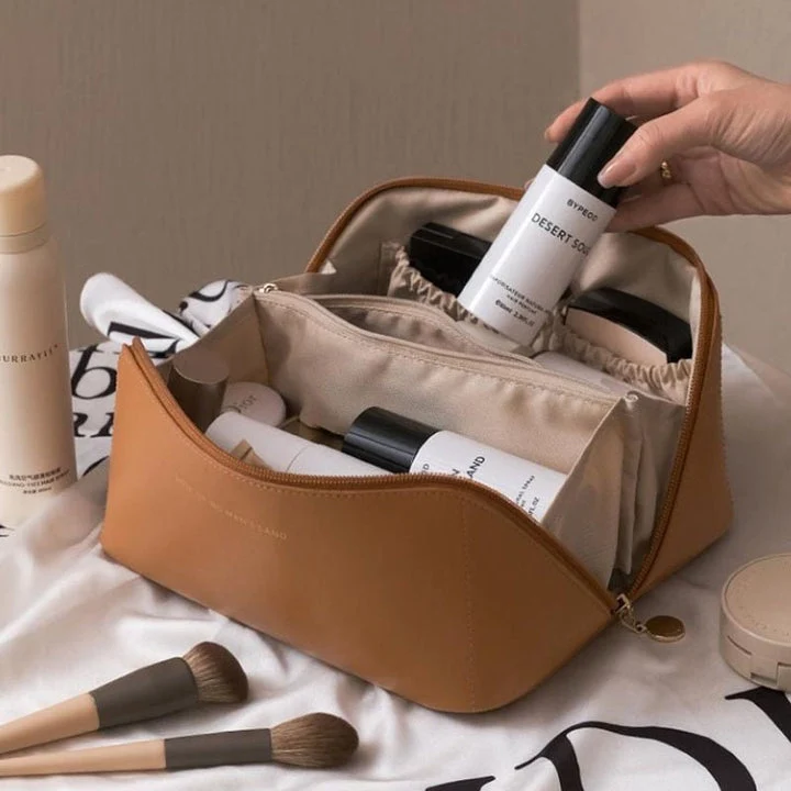 Kosmetik- und Make-up-Organizer-Tasche für Reisen