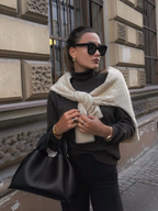 Borsa Donna a Mano e Tracolla con Manico Imbottito elegante