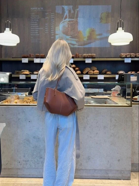 Borsa Shopper Donna con Doppi Manici Corti e Lunghi Tote Bag grande