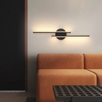 Set 2 lampade moderne LED doppia linea - Lumio