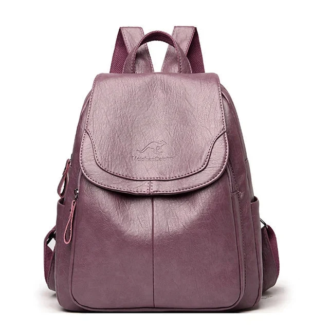 Zaino Donna Elegante in similpelle Capiente Anti-taccheggio