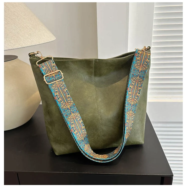 Borsa Tracolla Donna in similpelle con Tracolla grande