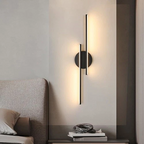 Set 2 lampade moderne LED doppia linea - Lumio