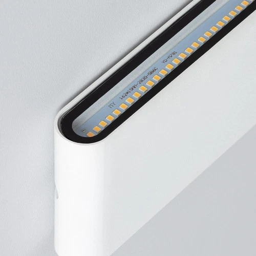 Applique lampada parete LED interno esterno rettangolo moderno - Lumino