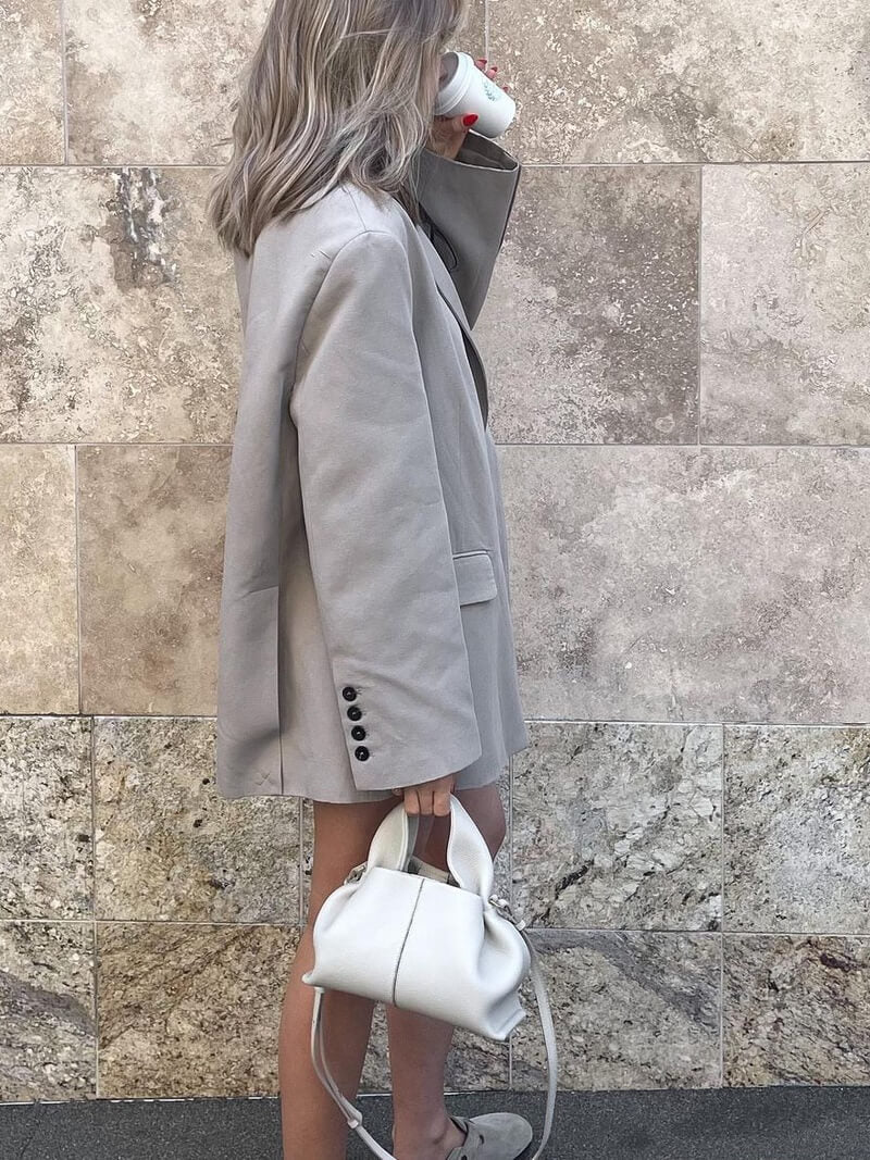 Borsa Donna a Mano e Tracolla con Manico Imbottito elegante