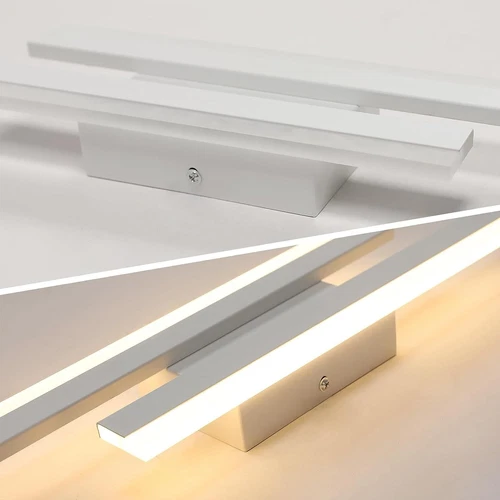 Applique lampada parete moderno LED doppia linea - Liumino