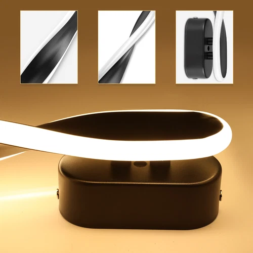 Lampada da Parete LED Interno Applique Effetto Plafoniera - Lumio