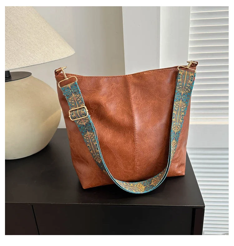 Borsa Tracolla Donna in similpelle con Tracolla grande