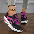Sneaker Donna Traspiranti con Suola Ammortizzata e Zeppa