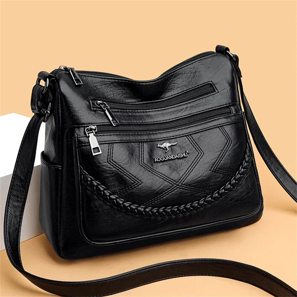Borsa Donna a Tracolla Multitasche stile vintage