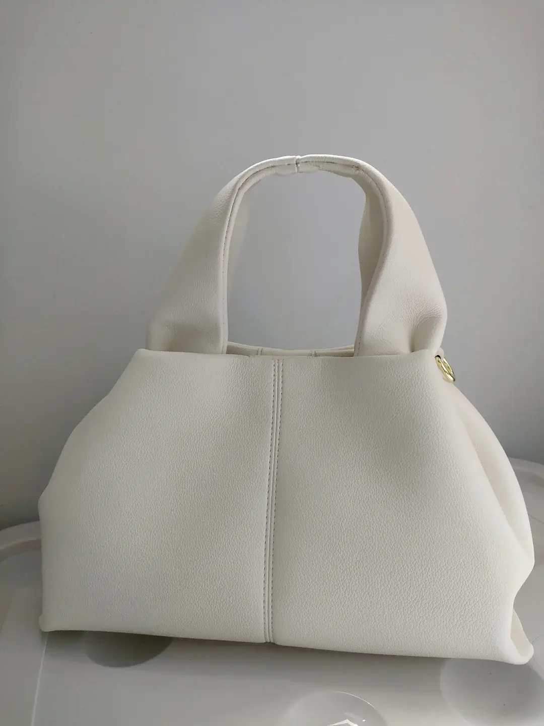 Borsa Donna a Mano e Tracolla con Manico Imbottito elegante