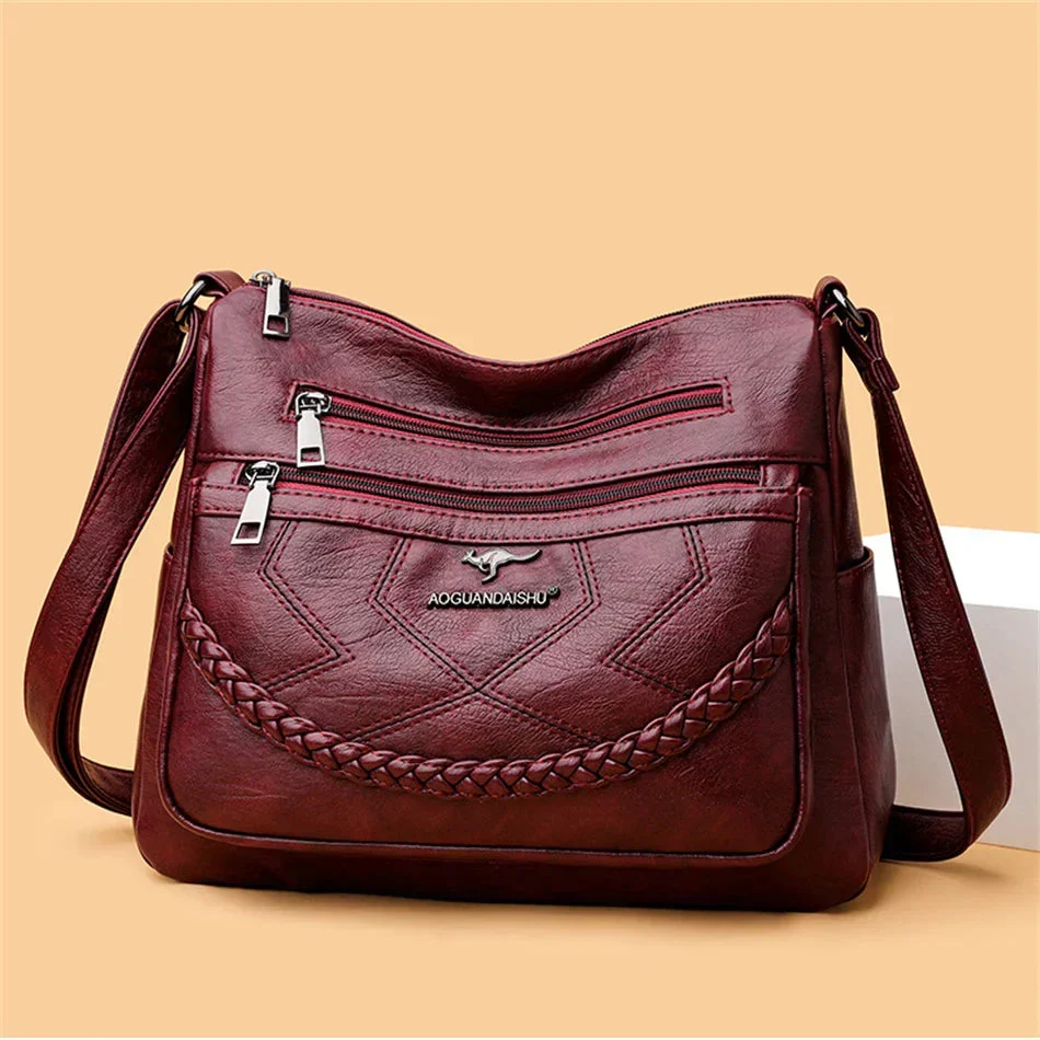 Borsa Donna a Tracolla Multitasche stile vintage
