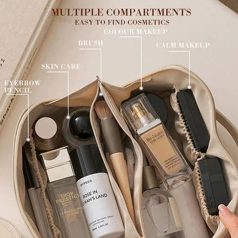 Kosmetik- und Make-up-Organizer-Tasche für Reisen
