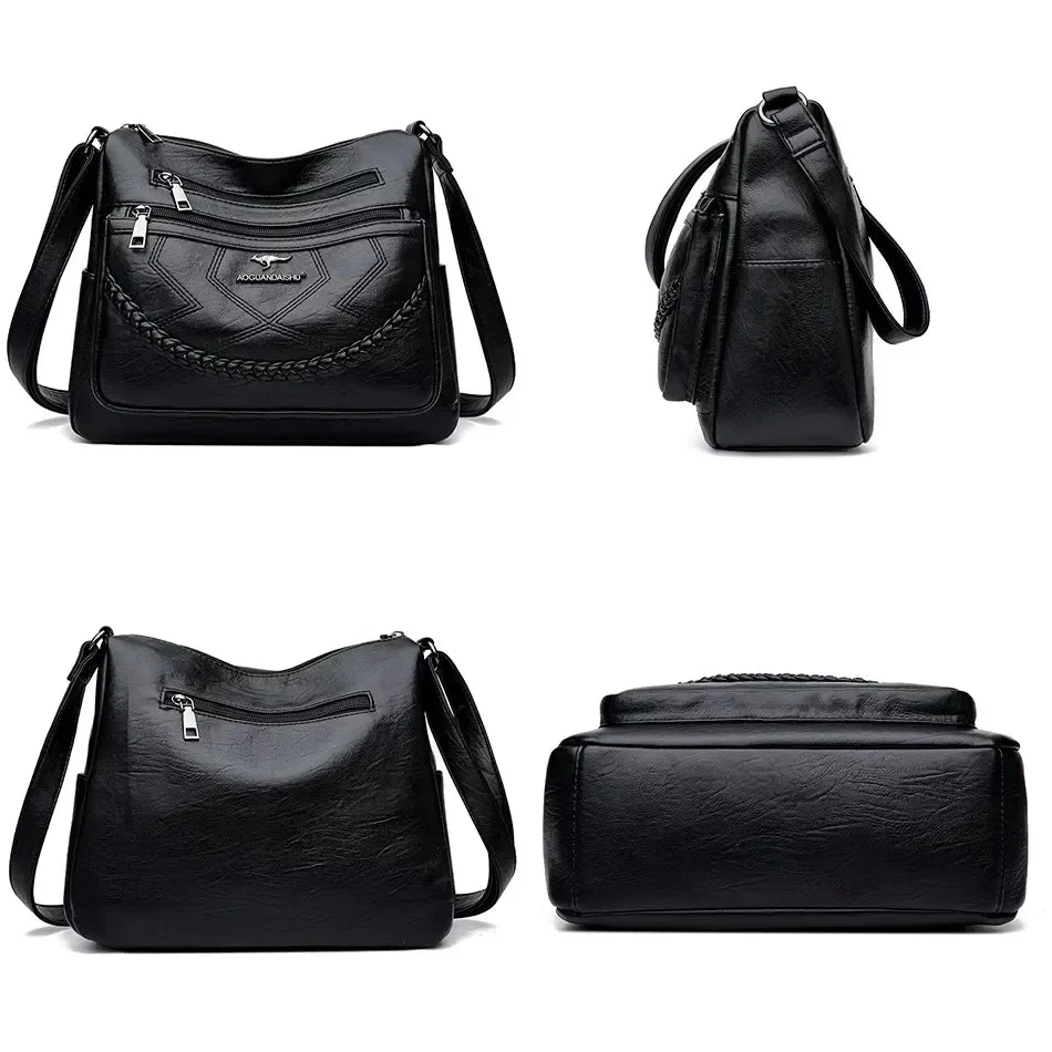 Borsa Donna a Tracolla Multitasche stile vintage
